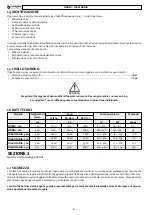 Preview for 6 page of breviglieri doble-360 Operating And Maintenance Manual