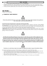 Preview for 26 page of breviglieri doble-360 Operating And Maintenance Manual