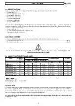 Preview for 41 page of breviglieri doble-360 Operating And Maintenance Manual