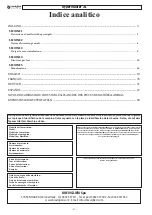 Preview for 2 page of breviglieri hurricane h102 Operating And Maintenance Manual