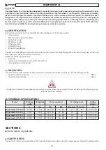 Preview for 22 page of breviglieri hurricane h102 Operating And Maintenance Manual