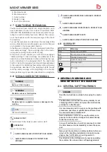 Preview for 35 page of breviglieri mekfarmer 120 Operating And Maintenance Manual