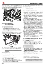 Preview for 104 page of breviglieri mekfarmer 120 Operating And Maintenance Manual