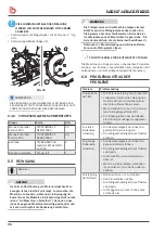 Preview for 110 page of breviglieri mekfarmer 120 Operating And Maintenance Manual