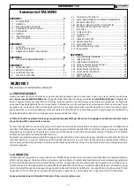 Preview for 3 page of breviglieri MEKFARMER 150 Operating And Maintenance Manual