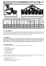 Preview for 5 page of breviglieri mekfarmer 180 K Operating And Maintenance Manual