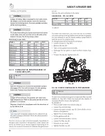 Preview for 22 page of breviglieri MEKFARMER 80 Operating And Maintenance Manual