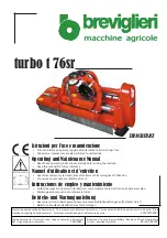 Preview for 1 page of breviglieri turbo t 76sr-105 Operating And Maintenance Manual