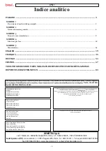 Preview for 2 page of breviglieri turbo t 76sr Operating And Maintenance Manual