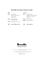 Preview for 17 page of Breville BHM800 Instruction Book