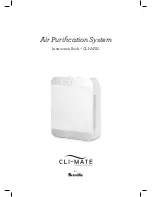 Preview for 1 page of Breville Cli-mate CLI-AP20 Instruction Book