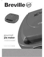 Preview for 1 page of Breville GOURMET PIE MAKER Instruction Booklet