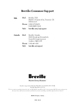 Preview for 40 page of Breville Juice Fountain BJE200 Instruction Book