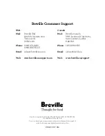 Preview for 20 page of Breville Perfect Press BSG600 Instruction Book