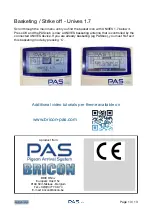 Preview for 13 page of Bricon PASclub Manual