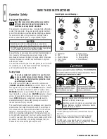 Preview for 4 page of Briggs & Stratton 030333-0 Operator'S Manual