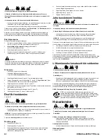 Preview for 42 page of Briggs & Stratton 090000 Operator'S Manual