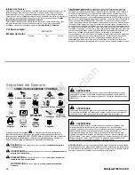 Preview for 36 page of Briggs & Stratton 190000 Series Operator'S Manual