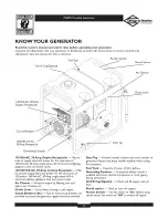 Preview for 5 page of Briggs & Stratton 30210 Owner'S Manual