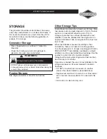 Preview for 15 page of Briggs & Stratton 30242 Operator'S Manual