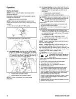 Preview for 12 page of Briggs & Stratton 30471 Operator'S Manual