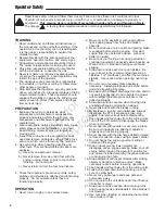 Preview for 8 page of Briggs & Stratton 5900654 Operator'S Manual