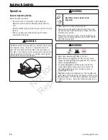 Preview for 18 page of Briggs & Stratton 5900654 Operator'S Manual