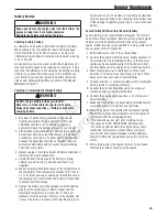 Preview for 47 page of Briggs & Stratton 5900654 Operator'S Manual