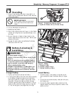 Preview for 3 page of Briggs & Stratton Massey Ferguson 2690477 Adjustment Instructions Manual