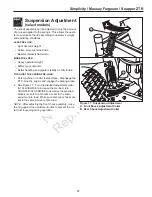 Preview for 13 page of Briggs & Stratton Massey Ferguson 2690477 Adjustment Instructions Manual