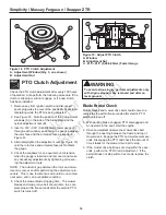 Preview for 14 page of Briggs & Stratton Massey Ferguson 2690477 Adjustment Instructions Manual