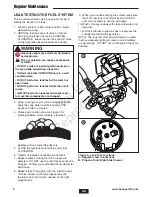 Preview for 8 page of Briggs & Stratton S200X32BVP61 Operating Instructions Manual