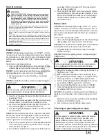 Preview for 39 page of Briggs & Stratton Snapper 2691382-00 Operator'S Manual