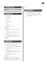 Preview for 18 page of BRIGHT 016319 Operating Instructions Manual