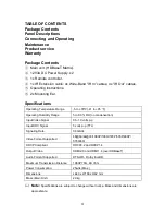 Preview for 4 page of Brightlink BL-4X4-HDBT Operating Instructions Manual