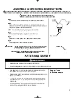 Preview for 3 page of Brinkmann Candle Glow Candle Glow Garden Lanterns Owner'S Manual