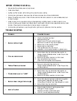 Preview for 21 page of Brinkmann TRIPLE FUNCTION Owner'S Manual