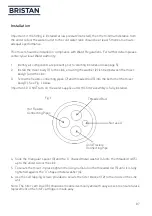 Preview for 7 page of Bristan AR SNKPURE C Fitting Instructions & Contents List