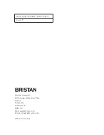 Preview for 28 page of Bristan MINI2 TS1203 CL C Installation Instructions And User Manual