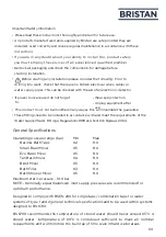 Preview for 3 page of Bristan QD 1/2 C Installation Instructions & User Manual