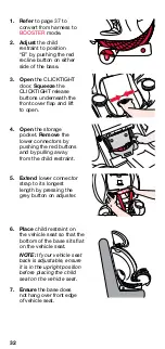 Preview for 34 page of Britax CLICKTIGHT Canadian User Manual