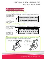 Preview for 7 page of Britax Encore 10 Instructions For Installation And Use Manual