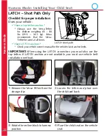 Preview for 24 page of Britax FRONTIER Owner'S Manual