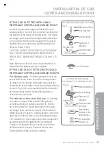 Preview for 47 page of Britax Safe-n-Sound BS4900A-020133 Series Instructions For Installation & Use