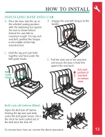 Preview for 13 page of Britax Safe-n-Sound UNITY TRAVEL SYSTEM Manual