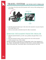 Preview for 30 page of Britax Safe-n-Sound UNITY TRAVEL SYSTEM Manual