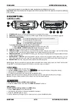 Preview for 5 page of Briteq BT-W19L10 ZOOM Operation Manual