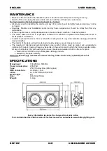 Preview for 10 page of Briteq COB BLINDER 2x1000W Operation Manual