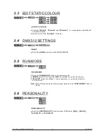 Preview for 10 page of Briteq LED EXPO BEAM User Manual