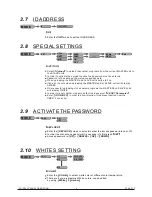 Preview for 11 page of Briteq LED EXPO BEAM User Manual